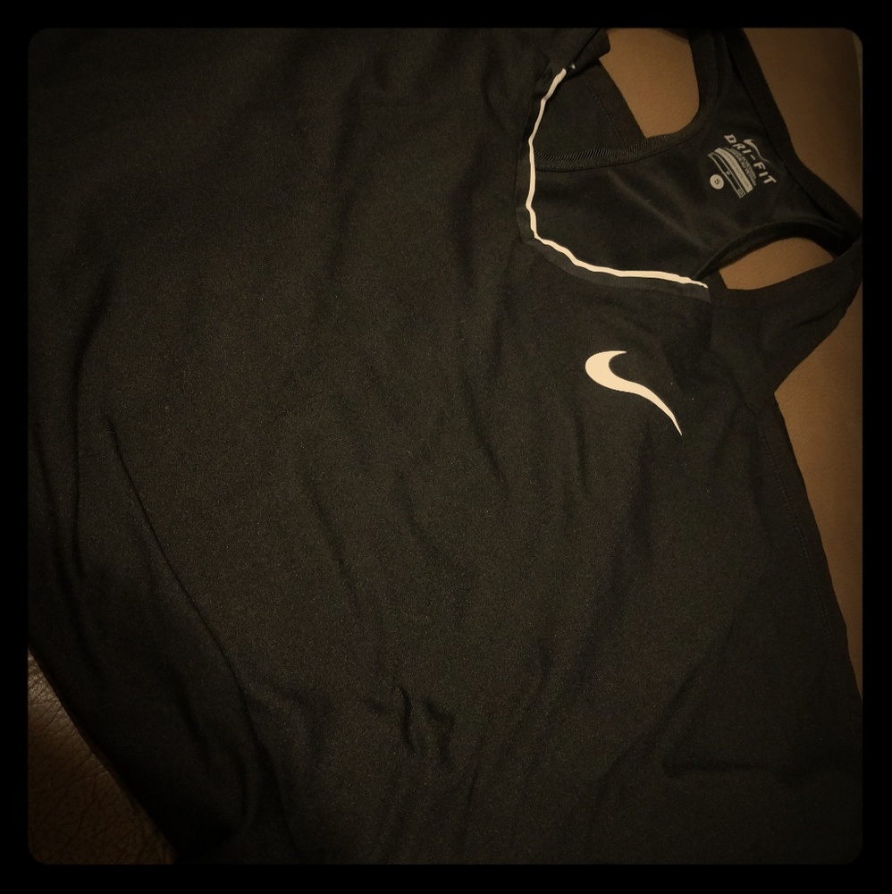 Nike Dri-Fit Black Athletic Dress Size S